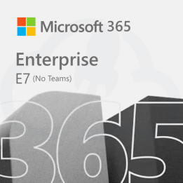 Microsoft 365 E7 (No Teams) (NCE COM MTH) - 1 Month